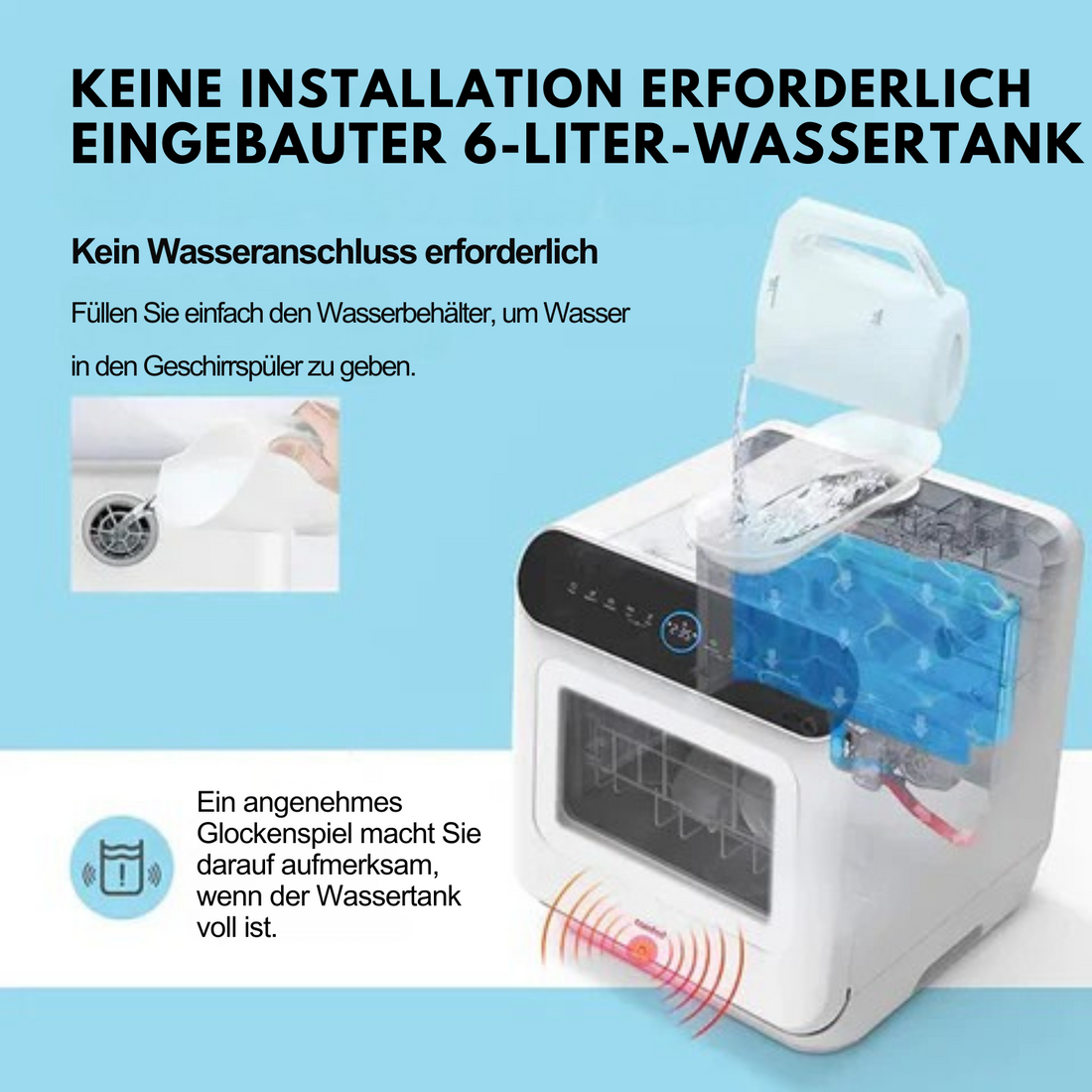 Mini-Geschirrspüler