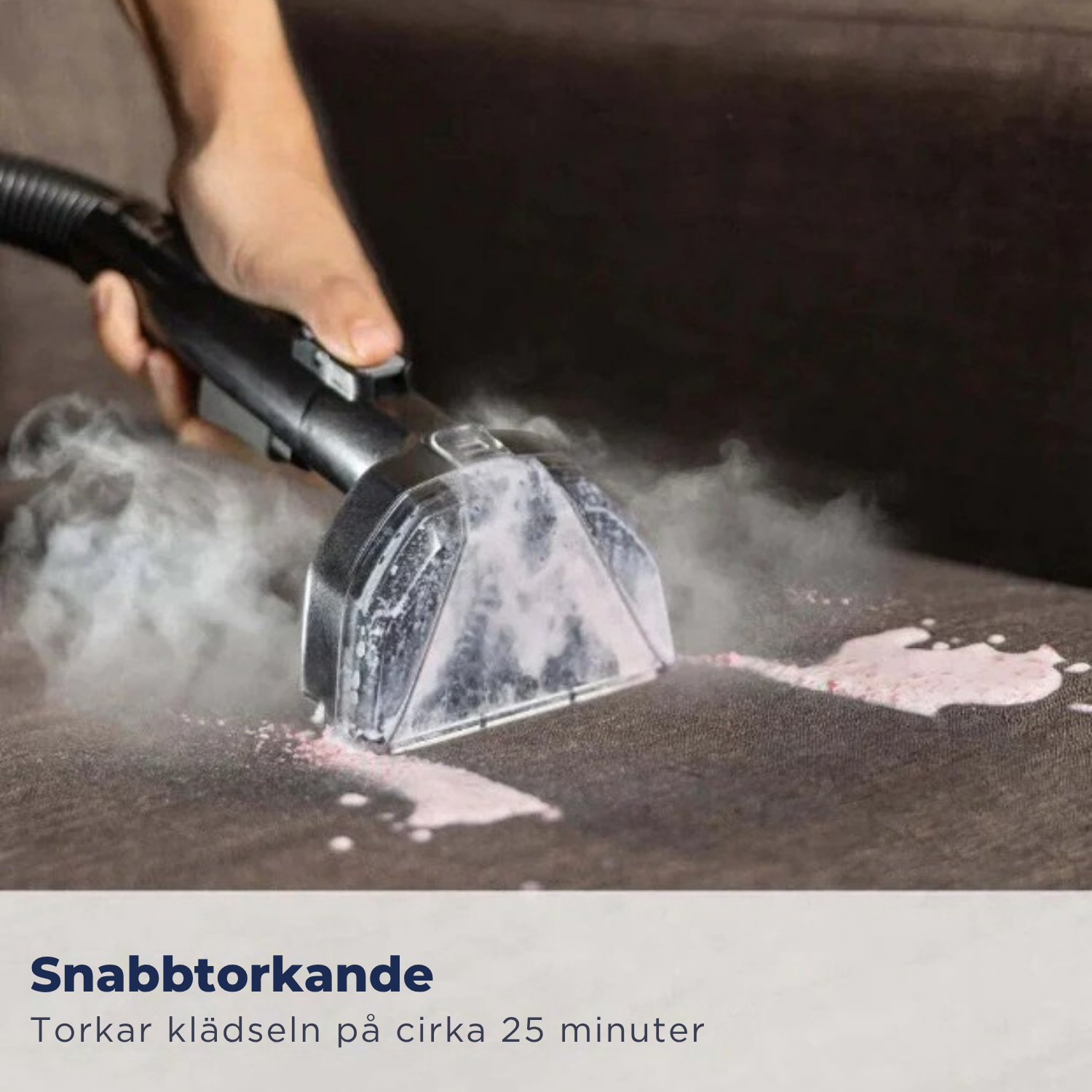 SteamLuxe™ Bärbar Djuprengörare för Mattor & Textilier