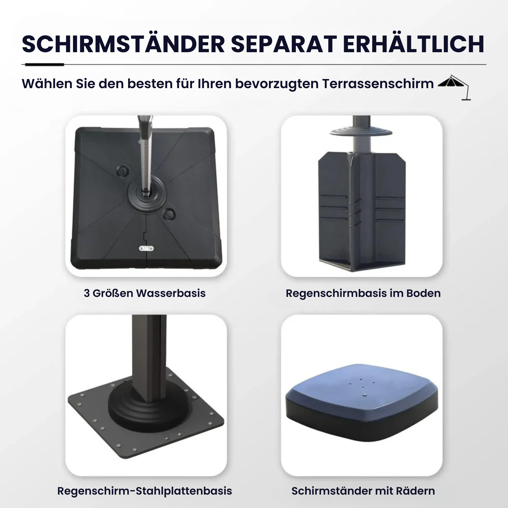 SunsetSphere™ Sonnenschirm