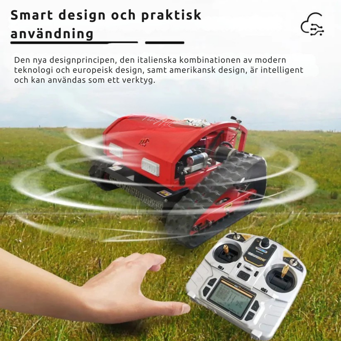 GrassMaster™ Gräsklippare med fjärrkontroll